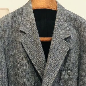 ORVIS HARRIS TWEED SPORT COAT BLAZER BIG AND TALL
